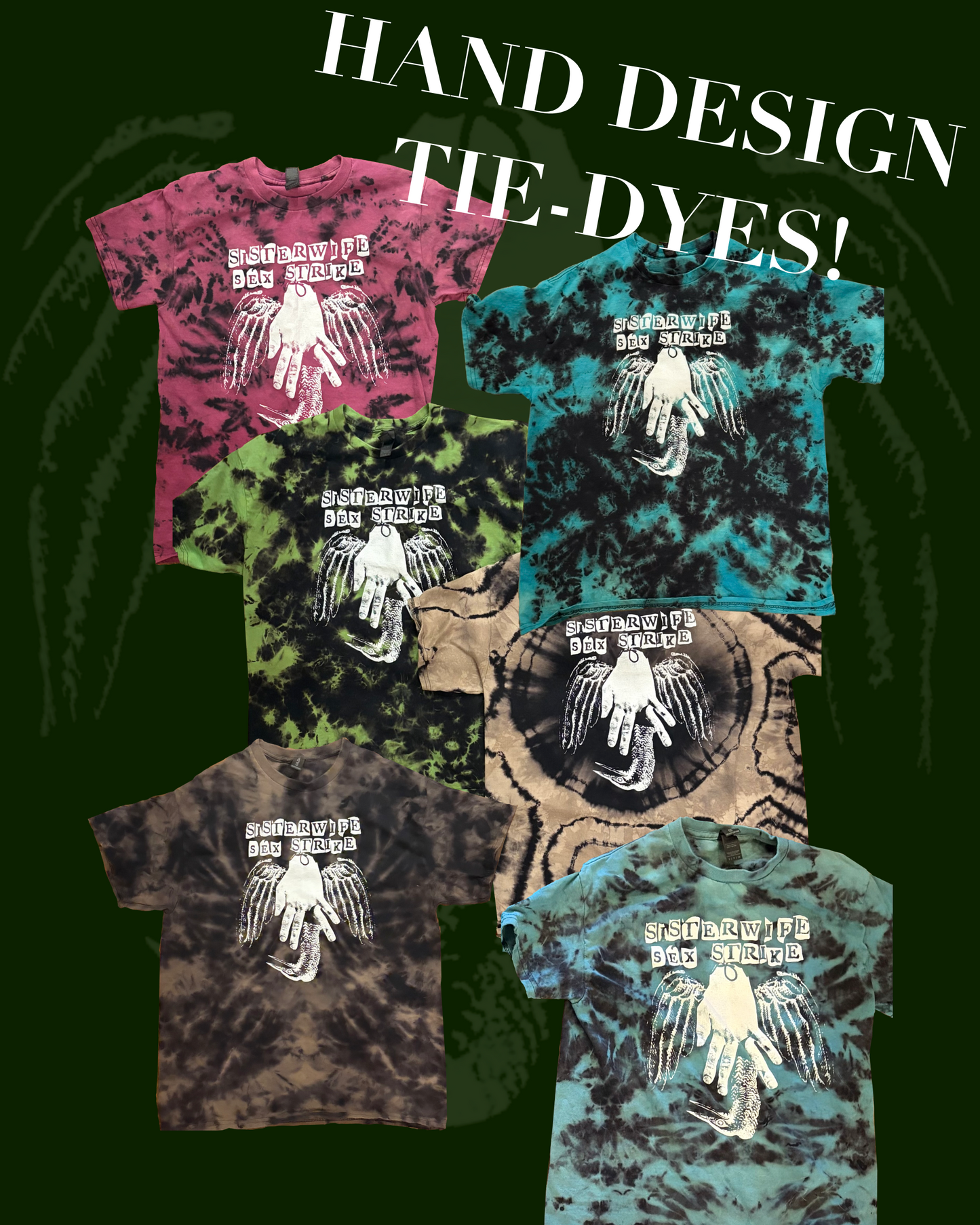 Tie-Dye Hand T-Shirt
