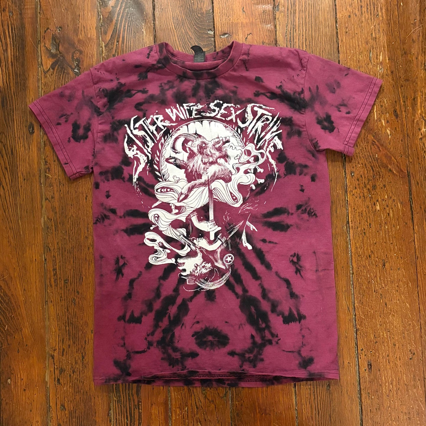 Tie-Dye Demon Pig T-Shirt