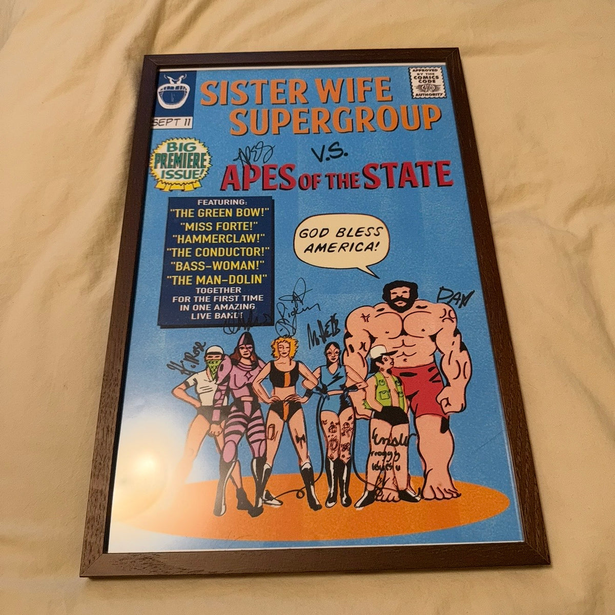 Sister Wife Supergroup Poster - Superheroes
