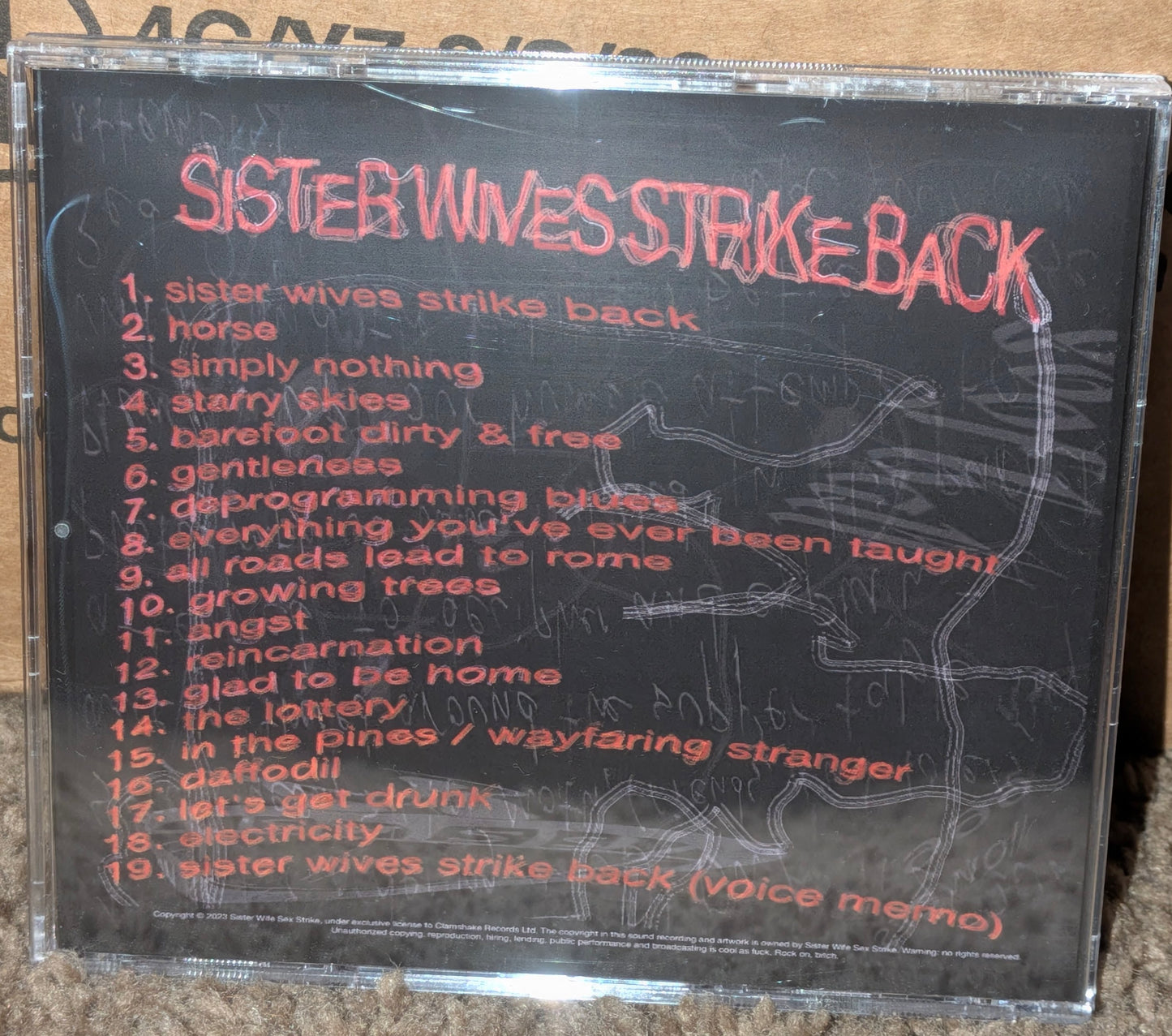 Sister Wives Strike Back (Deluxe) CD